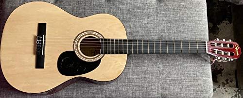 Debbie Harry Blondie potpisao autografa pune veličine Prirodna drva Akustična gitara COA
