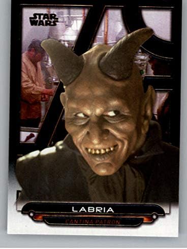 2018 TOPPS Star Wars Galaktičke datoteke # Anh-47 Labria A nova nada službena trgovačka kartica za film