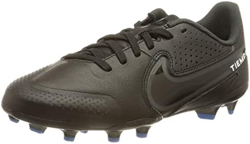 Nike Soccer Fudbal cipela, crni DK dimni sivi samit Whi, 4 US unisex Big Kid
