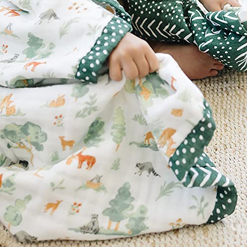 Bebe au lait muslin prekrivač, super mekani pamuk, privrženi i swaddle u udobnosti, savršen za novorođenče, bebe, & madlije, posteljinu