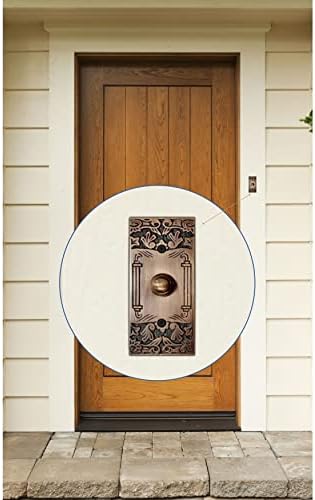 Gumb Akatva na vratima sa T šarkama - 2 komada šarke za drvene ograde Teška dugmeta - Bell Push Dugme - Tipka na vratima Žičana -