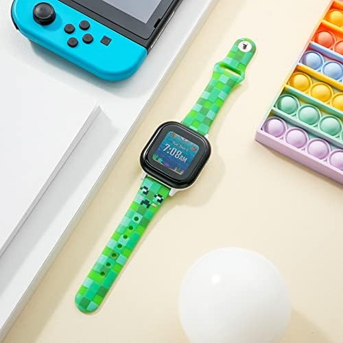 Gizmo Watch Band Zamjena za djecu, prozračne meke silikonske trake sa stražama kompatibilne sa Gizmo Watch 2 / Gizmo Gledaj 1 gumeni sat