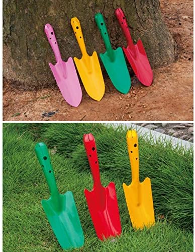Set baštenskog alata, Set baštenskog alata za starije osobe, idealni pokloni baštenskog alata za decu, žene i muškarce, jarke boje