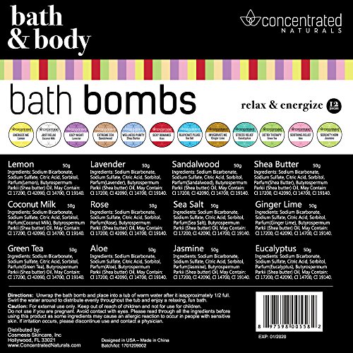 Kompletna bomba Bath Chic luksuzni poklon kutija set mirisne banje kupeljne banje za opuštanje i energiju | Hidratantna sa maslacem