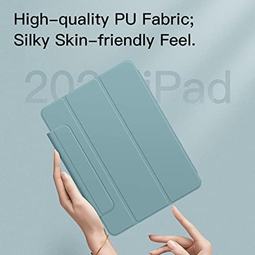 Slučaj Leijue Folio za iPad Mini 6 2021, magnetski pametni poklopac sa kopčom [Apple olovka za punjenje], TRIFOLD STAND CASE, Auto