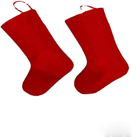 mmknlrm crvena 1 zabavni ukras paket čarapa za porodične čarape za odmor mini ljubičaste božićne čarape