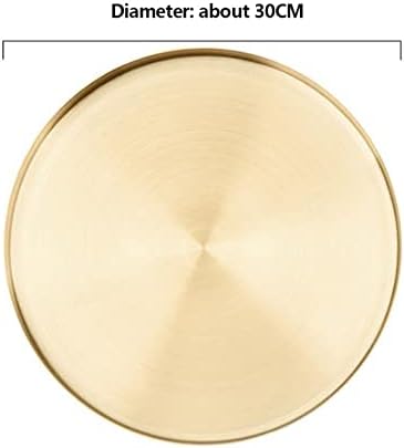 Sdewfg kuhinja od nehrđajućeg čelika za skladištenje ladica za uštedu prostora Organizator Nakit zaslon za prikaz okruglog oblika Višenamjensko kupatilo Zlato