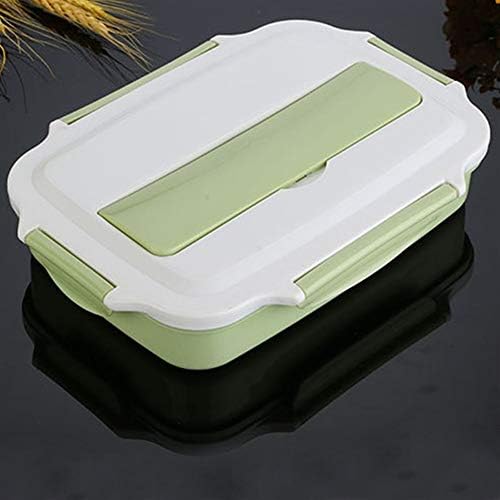 CUJUX kutija za ručak od nerđajućeg čelika ekološka Bento kutija 2000ml posuda za hranu termos kutija za hranu u mikrotalasnoj pećnici za decu nepropusna