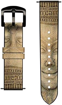 CA0311 Apsaras Angkor Wat kambodžanska umjetnička koža & amp; Silikonski Smart Watch traka za Garmin pristup S40, Forerunner 245/245/645/645,