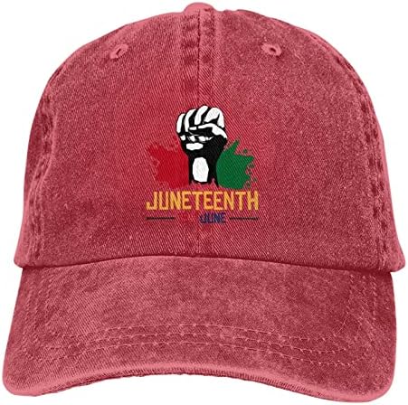 Whirose Juneteents logo Bejzbol kapa Podesivi kaubojski šeširi Mans Women za ribolov kape