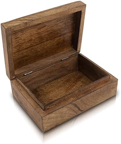 Veliki rođendanski idejevi ručno izrađeni drveni drveni nakit kutija za nakit Organizovanje savladajući kutiju blaga komoda za koša