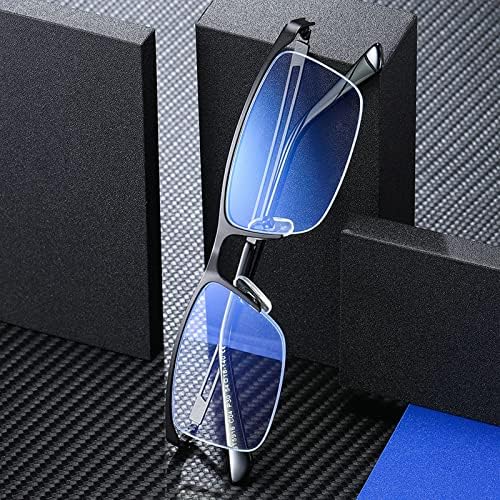 laureles/muške tranzicijske naočare 2020 modni kvadratni metalni Poluokvir sive Fotohromne naočare za čitanje