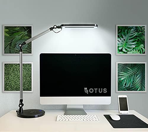 OTUS LED stolna lampa za kontrolu pokreta LED stolna lampa sa bežičnim punjačem