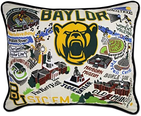 CATSTUDIO Baylor University Collegian jastuk za izvezeni ukrasni bacanje