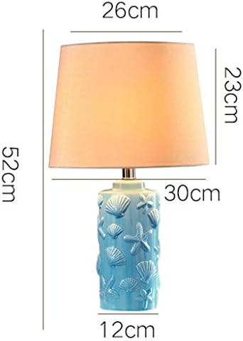 WYBFZTT-188 keramička stolna lampa moderna tkanina za spavaću sobu abažur jednostavna noćna lampa prekidač stolna lampa