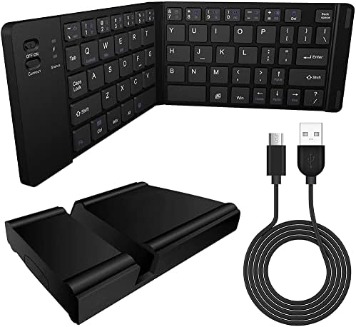 Radovi Cellet Ultra tanka sklopiva Bežična Bluetooth tastatura kompatibilna sa Sony H8276 sa držačem telefona-punjiva puna tastatura!