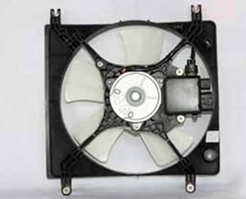 Rereelektrični novi sklop ventilatora hlađenja motora kompatibilan je s Mitsubishi 2000-05 Eclipse 2.4L 3.0L L4 181 CID