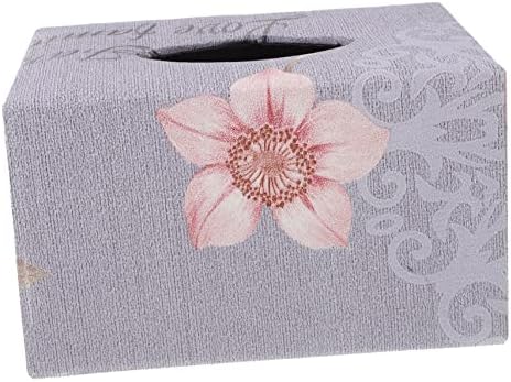Zerodeko Box kožna ploča gustoće papira, kožna kutija za tkivo ljubičasta moda