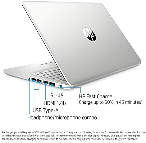 2021 najnoviji HP 14 inčni HD Laptop računar, Ryzen 3-3250u dvojezgreni procesor, 8GB DDR4 RAM, 128GB M. 2 SSD, AMD Vega 3 grafika,