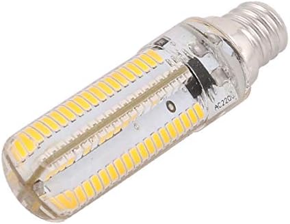 X-DREE 200V-240V LED lampa za žarulje Epistar 80SMD-3014 LED 5W E12 topla bijela (200 ν-240 ν Lámpara de bombilla LED Epistar 80SMD-3014