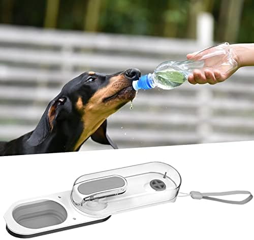 lamphle čaša za vodu otporna na pad Teddy alat za njegu silikonska sklopiva boca za vodu za pse kompatibilna s vanjskom ružičastom