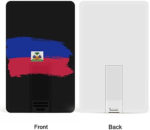 Zastava Haiti od četkica Pogon pogona USB 2.0 32G i 64G prijenosna memorijska kartica za PC / laptop