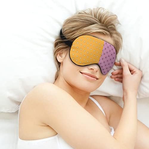 Anime Print Anime Print Maska za spavanje Syeshade za žene Men Blackout Maska za oči za spavanje s podesivom elastičnom trakom