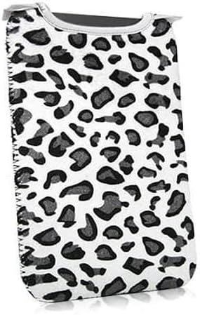 Boxwave futrola za Pocketbook Aqua 2-plišano odijelo Snow Leopard, podstavljeni Meki rukav sa životinjskim Leopard printom za Pocketbook