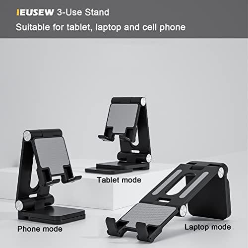 Ieusew sklopivi stalak za Tablet, prijenosni iPad stalak za stol, multifunkcionalni držač stalka za Tablet i mobilni telefon.