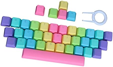 SOLUSTRE Pbt mehanički Keycap mehanički keycaps ornament Kits Gradient Keycaps Keyboard Key Caps Rainbow Keyboard Caps DIY keycaps