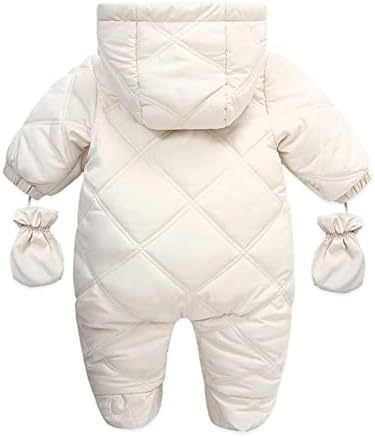 Zimske vanjske skijaške rukavice Baby Romper vanjska odjeća Snowsuit za djevojčice kaput za djevojčice kombinezon sa kapuljačom topli
