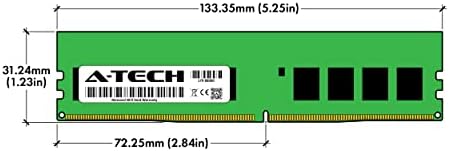A-Tech 64GB Kit Ram za sinologiju Rackstation RS1619XS + NAS | DDR4 2133MHz PC4-17000 ECC UDIMM 2RX8 1.2V 288-PIN Neplaćena dimm memorijska