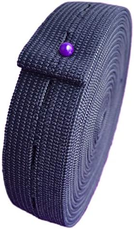 3/4 inča x 5 metara rupica za šivanje elastičnih traka - rupa za dugme ravne elastične trake Kalem pletene za DIY pantalone struk pojas Podesiva zanatska šivaća Odjeća