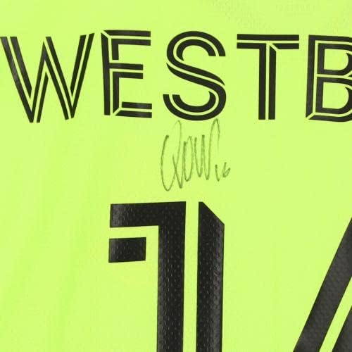 Quentin Westberg Toronto FC Polovni broj 16 zeleni dres iz sezone 2020 MLS - nogometni autogramirani podudarni susret