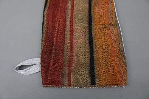 Sarikaya Jastučnica Vintage Božićne čarape, Red Shacting, Xmas Čarapa, Striped Handmade Sharming, Dekor Kilim čarapa, Poklon čarapa, Božićni dekor 1836