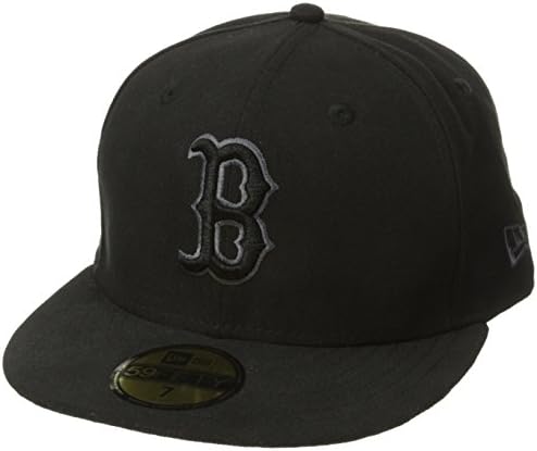 MLB Boston Red Sox Crna i siva 59FIFFY opremljena kapa