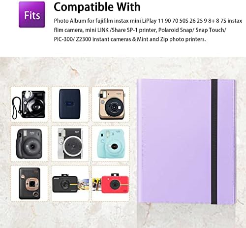 2 paketa 432 džepovi foto Album za Fujifilm Instax Mini Kamera, Polaroid Snap PIC-300 Z2300 Instant Kamera, 2x3 Foto Album knjiga
