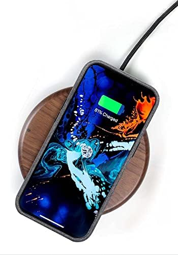 Soumix stražnji poklopac telefona, za Apple iPhone 13 Mini 5.4 Inch iznutra i izvana od kućišta materijala Alcantara [Zaštita ekrana i kamere]