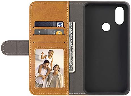 Xiaomi Mi Mix 3 slučaj, kožna torbica za novčanik s gotovinom & amp; Slotovi za kartice Meki TPU stražnji poklopac Magnet Flip Case
