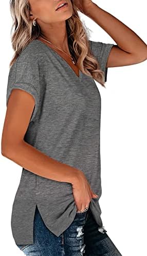 Žene prugaste dugih rukava s majicama u boji Comfy casual bluze Tunike vrši modnu odjeću