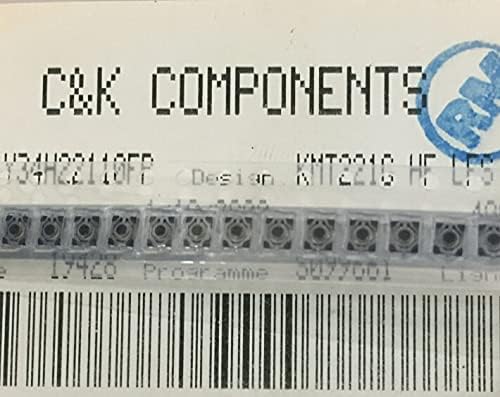 KMT221G Micro prekidač 3 * 2,6 * 0,65 Taktilni taktički tipka SMT 3x2.6x0.65 za C & K -