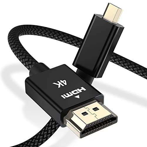 Elebase Micro HDMI kabel 15 Ft, 4k 60Hz Micro HDMI tip D Cord kompatibilan za maline PI 4 4B, GoPro crni junak 7 6 5 4, Sony Camera