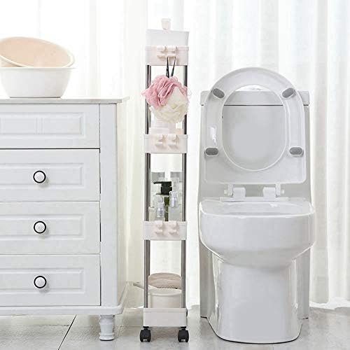 AQUR2020 Stalak za pošiljke, podna montaža Pokretni prostor za uštedu prostora za uštedu prostora za kupaonicu WC kuhinja 3 i 4 sloja