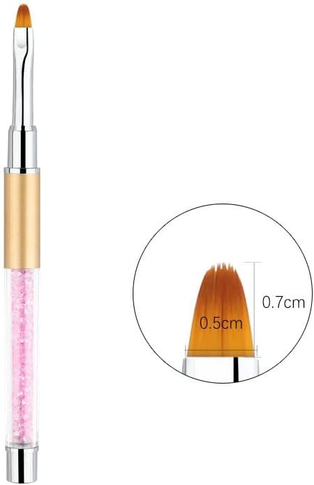 SXDS nail Art Pen Painted Diamond Phototherapy Brush Hook Line Carved Flower Crystal Alati 5 komada / Set