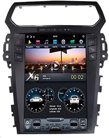 ASVEGEN 12.1 inčni dodirni vertikalni ekran Auto Stereo za Ford Explorer 2011- Auto A / C, 4+64G Android 9.0 IPS GPS navigacija