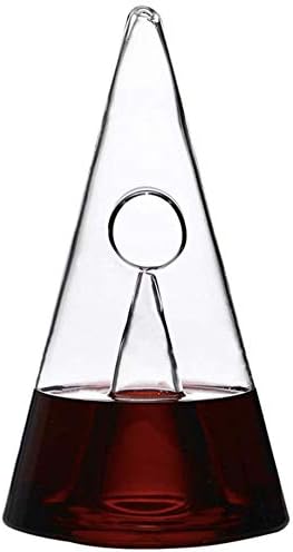 Vicien Proizvod u Waine Decanter - 750ml piramida - vino / viski Decanter - ručna puhana kristalno staklo bez olova - Crveno vino