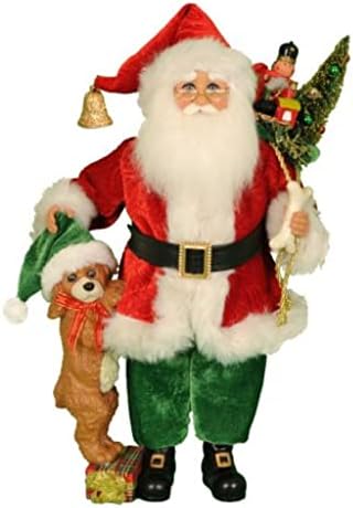 Najbolji prijatelj Santa's Best Friend Božićne figurice 17 inčni višebojnik