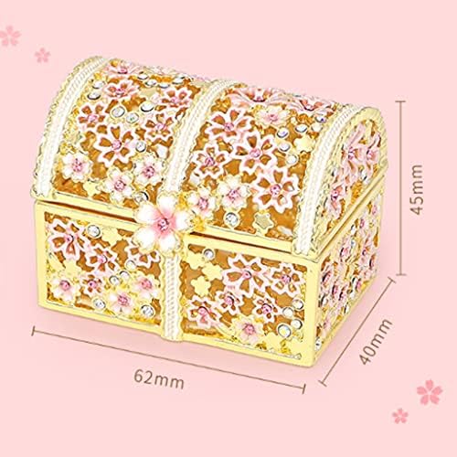 XJJZS japanska kutija za nakit vrhunska kutija za nakit Cherry Blossom kutija za nakit prsten za naušnice