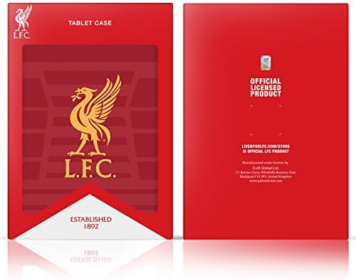 Dizajni za glavu Službeno licencirani Liverpool Football Club HOME 2021/22 Koža Couther Cover Cover Cover Couctible sa Apple iPad