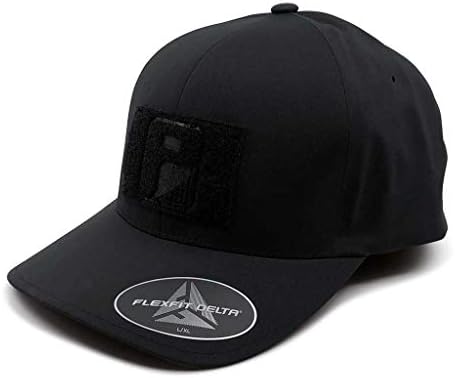 Taktički šešir | Flexfit Delta zakrivljena kapa / bešavne, otporne na znoj | opremljene / 2x3 inča Hook & petlja za pričvršćivanje moralnih zakrpa